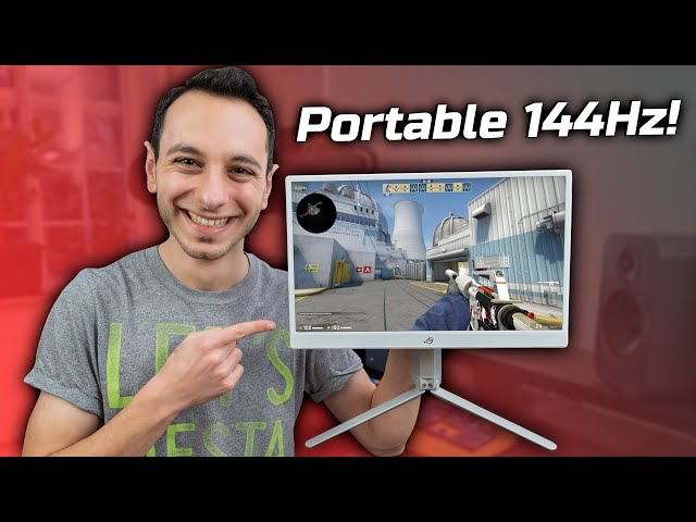 Asus ROG Strix XG16 review: GREAT portable gaming monitor!