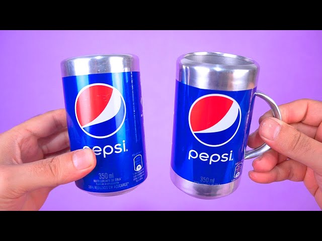Make Amazing Cups Using Soda Cans and earn money
