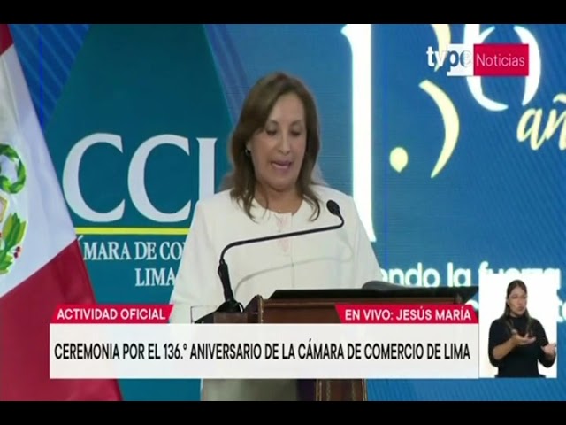 Ceremonia de aniversario de la CCL / TVPerú/ Actividad Oficial