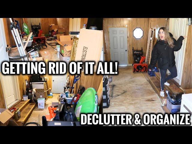 EXTREME DECLUTTER & ORGANIZE! It's all going! SUPER Satisfying Transformation!