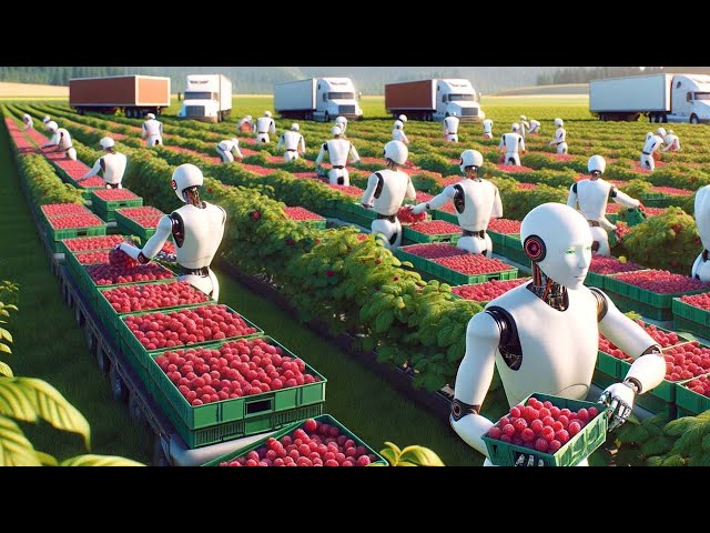 Farmers And Robots Harvest Millions Of Pounds Of Fruits And Vegetables This Way