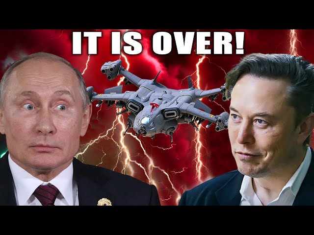 Elon Musk JUST LAUNCHED The 10 Million Dollar T-Drone Against Russia
