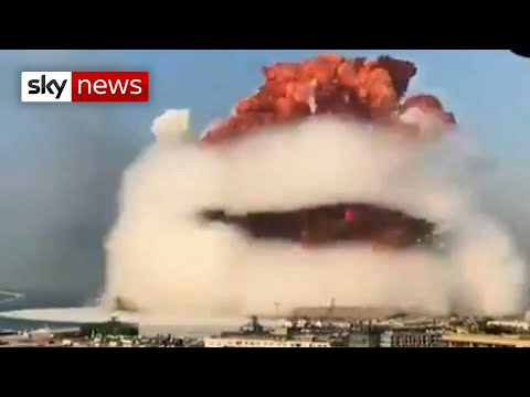 RAW VIDEO: Beirut blast caught on camera