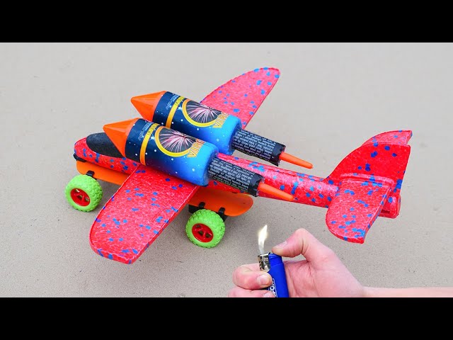 Experiment: Rocket powered Airplane!