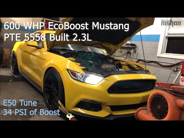 600 WHP EcoBoost Mustang? Yeah We Tune Those! | PTE 5558 Built 2.3L on E50