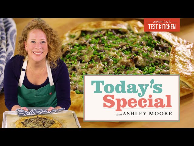 Make a Cheesy Mushroom Crostata in 30 Minutes | Today's Special