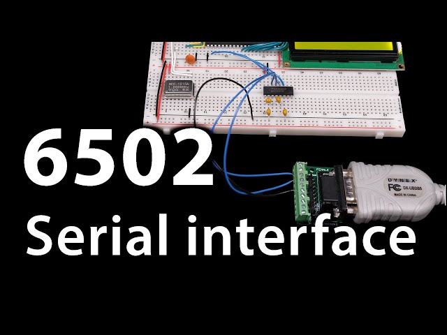 6502 serial interface