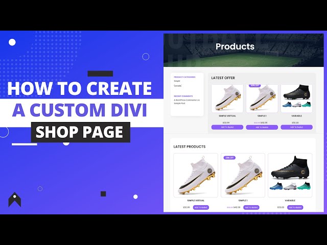 How To Create A Custom Woocommerce Divi Shop Page With An Add To Cart Button | Divi Tutorial 2022
