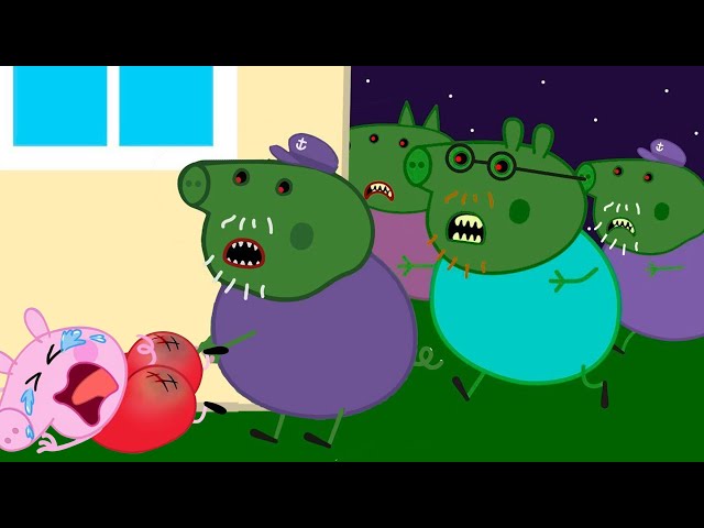 PEPPA PIG ZOMBIE APOCALYPSE | PEPPA SAVE IN THE CITY PIG