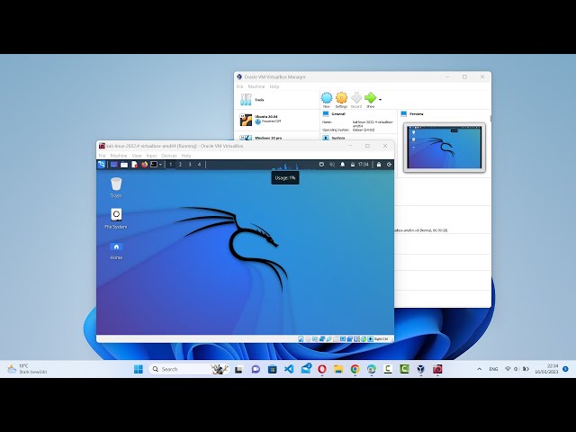 How to Install Kali Linux in VirtualBox on Windows 11