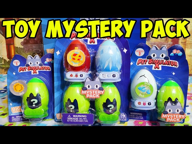 Unboxing Pet Simulator X Toys Mystery Pack