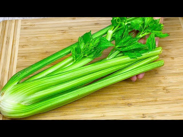 Forget about BLOOD SUGAR and OBESITY! This celery recipe is a real discovery!