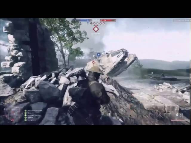 Battlefield 1 WORLD WAR I GAMEPLAY (charge takedowns)