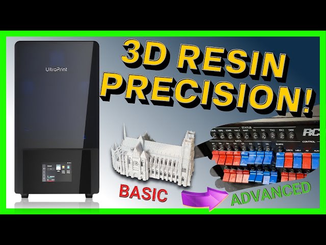 UltraPrint 12K 3D Printer - Large, Fast and Accurate 3D Resin Printing Arrives