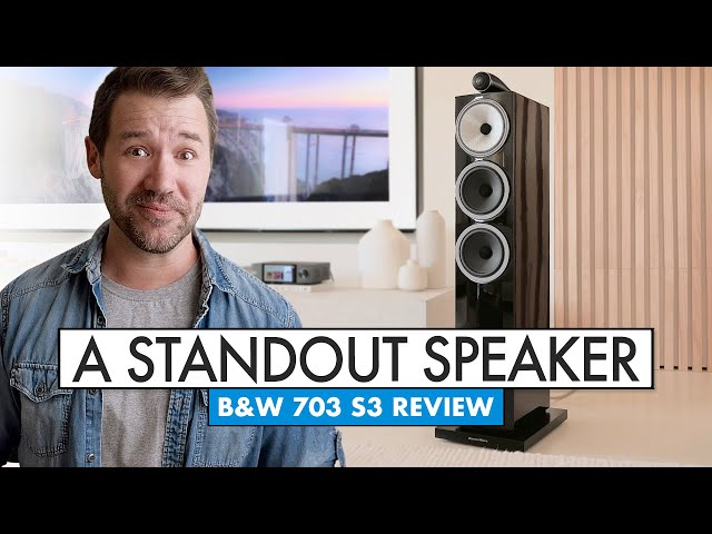 THIS Is What HIFI Is ABOUT - Bowers & Wilkins Review - BW 703 S3