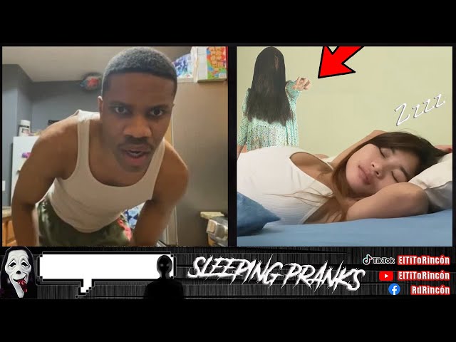 SLEEPING GIRLS PRANK I JUMPSCARE en OME.TV (Alternativas de chat Omegle)