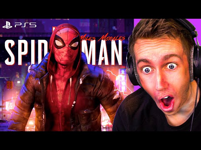 MY PS5 SPIDER-MAN PLAYTHROUGH BEGINS! (Spider-Man Miles Morales Part 1) (PlayStation 5)