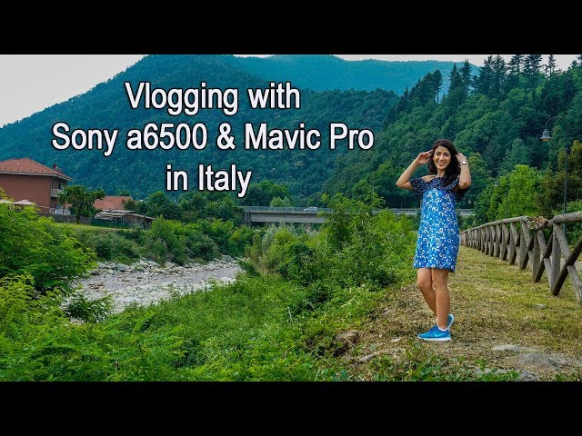 Vlogging with Sony a6500 & Mavic Pro in Italy (4k)