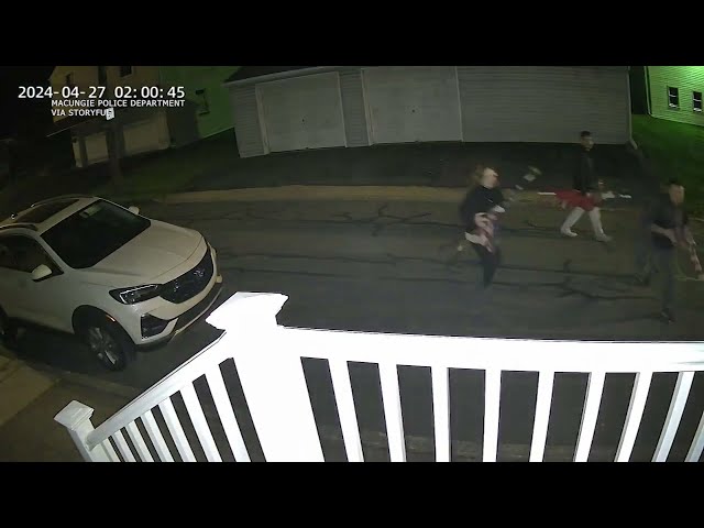 Suspects seen stealing American flags in Pennsylvania