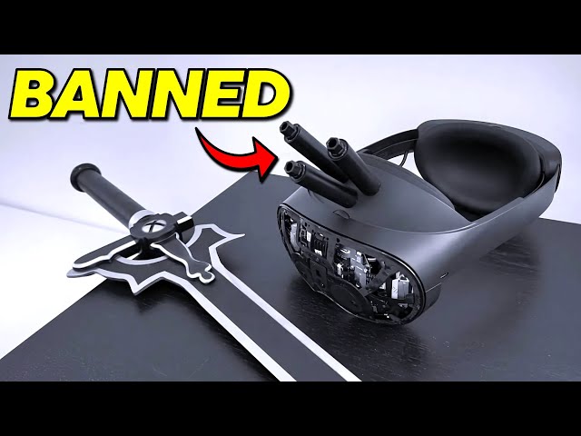 The BANNED Sword Art Online VR Headset!