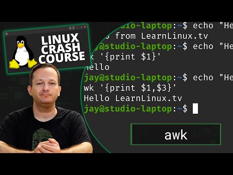 Linux Crash Course - awk