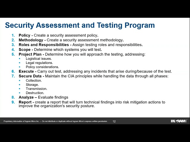 CISSP Modular Training - Security Assessment and Testing