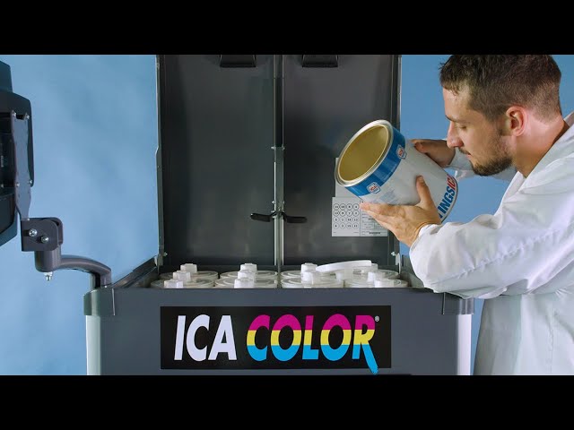 Sistema tintometrico ICA Color: per creare in autonomia qualsiasi colore