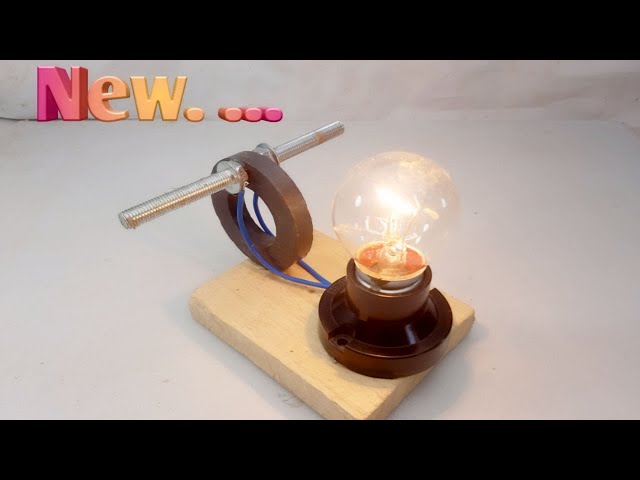 Amazing Electric Free Energy Generator Self Running By Magnet 100% New IQ