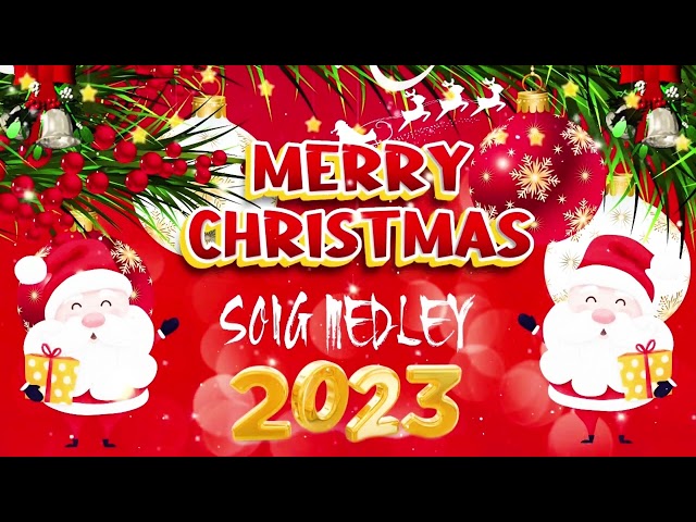 Christmas Songs 2023 New 🎅🏼 Nonstop Christmas Songs Medley 2023 🎄 Top Christmas Songs 2023