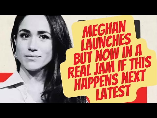 MEGHAN NOW IN A REAL JAM OVER THIS DILEMMA LOOMING- LATEST NEWS #royal #meghanandharry #meghan