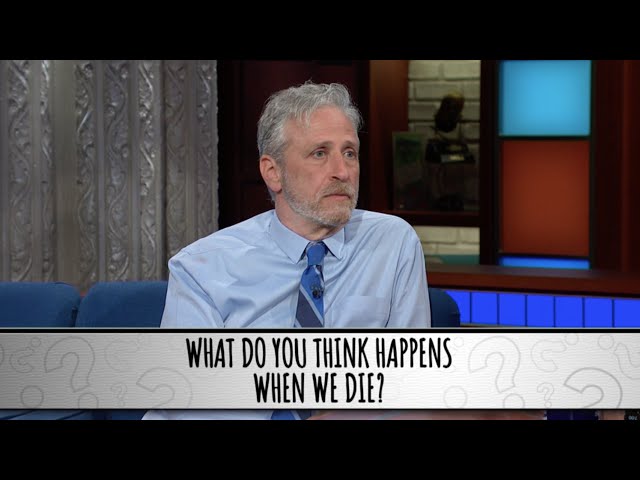 Part 2 - Jon Stewart Takes The Colbert Questionert