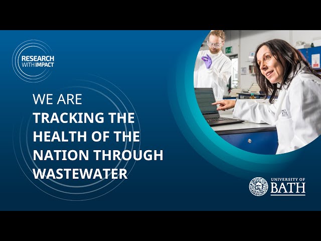 Research with Impact: Tracking the nation's health through wastewater
