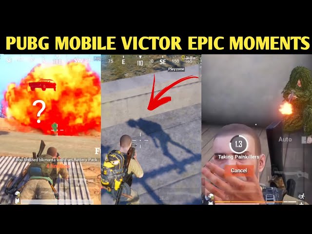 Victor's Top Epic Moments | PUBG MOBILE | FunLix PUBG