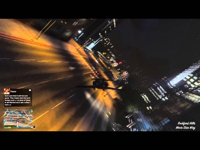 "Quick Clips" GTA V Emergency Landing (60 FPS)