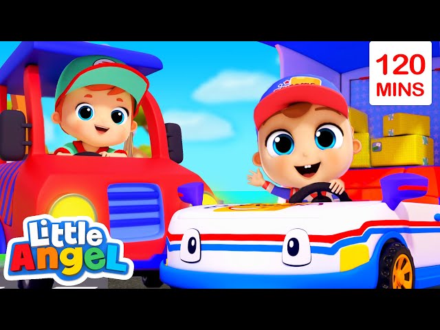 Wheels On The Truck + More  Kids Songs & Nursery Rhymes by Little Angel