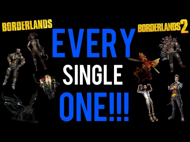 Literally EVERY Boss And Unique Enemy On Pandora In Borderlands (1&2) Explained