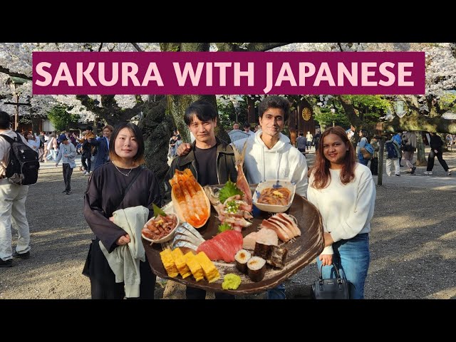 Sakura with Japanese