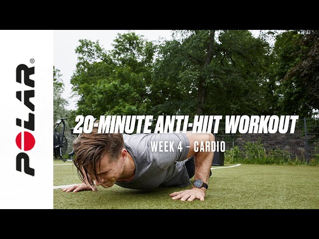 20-Minute Anti-HIIT Cardio Workout (With Dumbbells) | Polar Workout