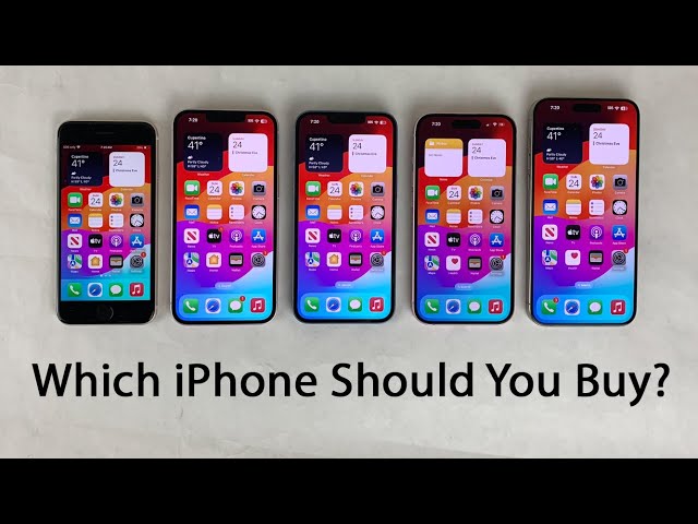 Which iPhone Should You Buy in 2024?