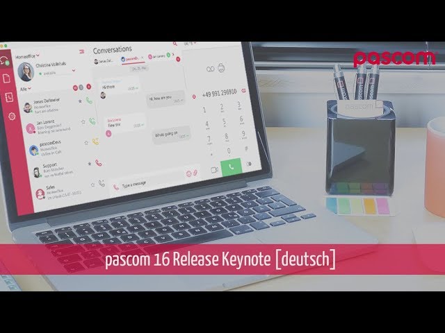 pascom 16 Release Keynote [deutsch]