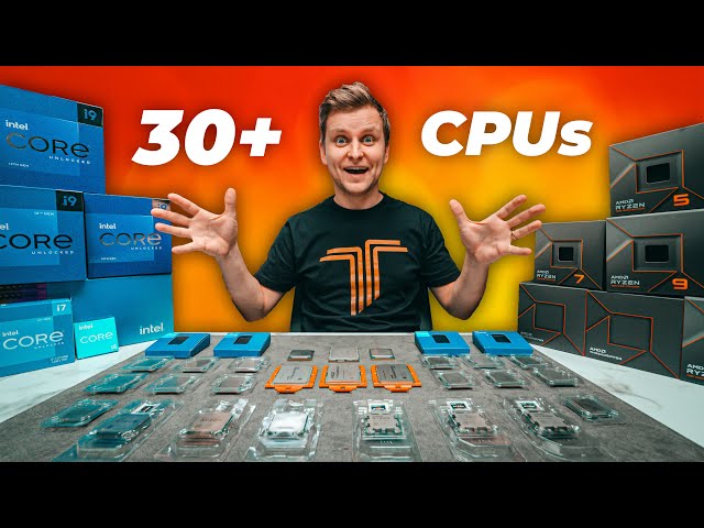 I Tested ALL the CPUs for CREATORS here's the RESULTS 👇 | ULTIMATE CPU Comparison, BEST CPU 2024