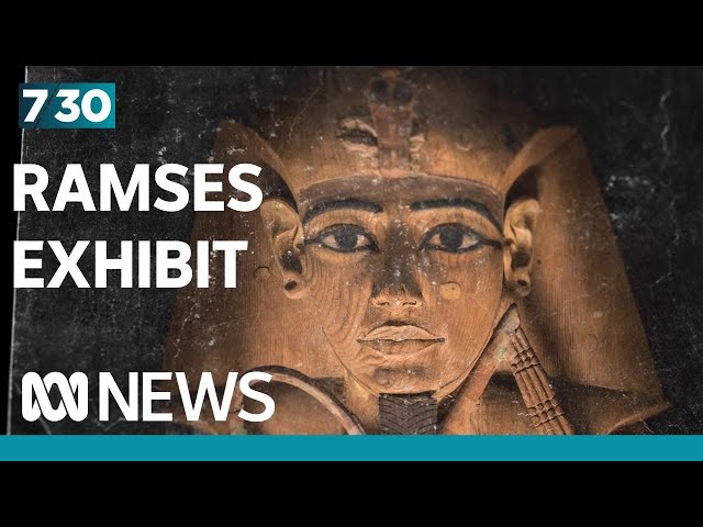The treasures of Pharaoh Ramses II arrive in Australia | 7.30