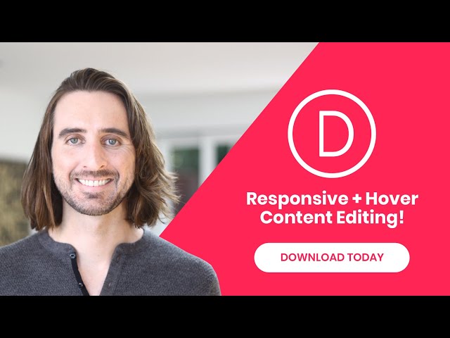 Responsive Editing & Hover Editing For Divi, Plus Native Srcset Support For Responsive Images