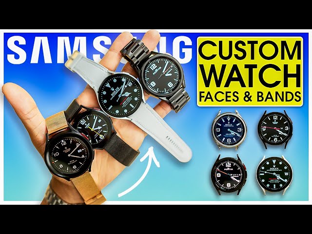 Galaxy Watch 6 Classic - How to get Custom Watch Faces [ROLEX TUDOR & MORE]