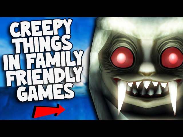 Creepy Things Found in Family Friendly Games (Iceberg Explained)
