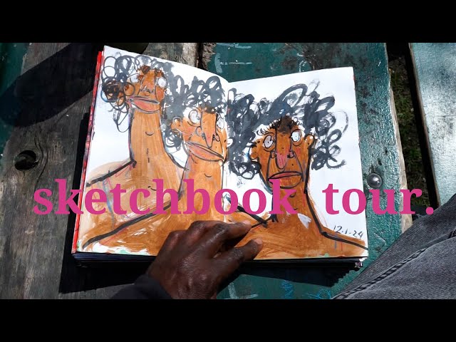 Sketchbook Tour no.2 | Enas Satir