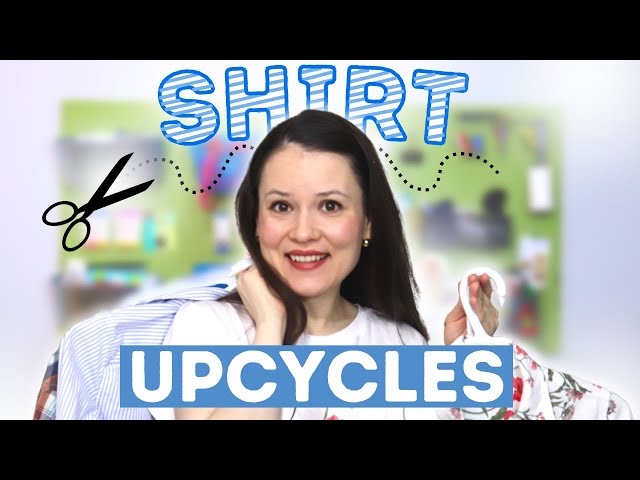 3 shirt upcycles that I will actually wear! Thrift Flip