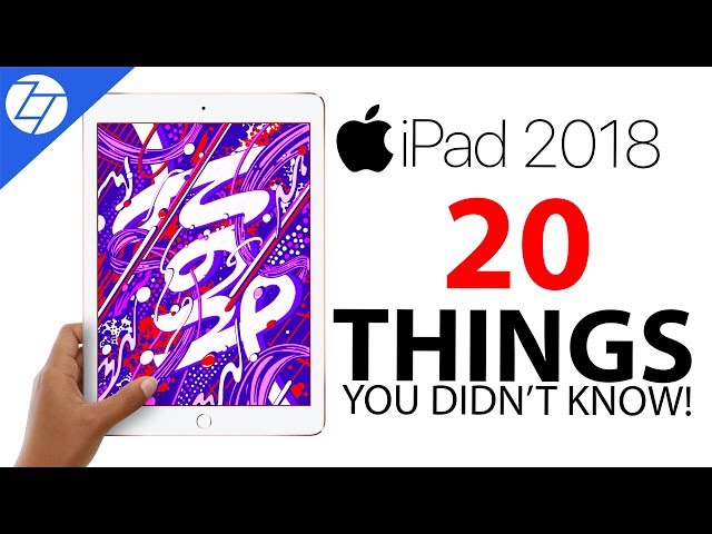 NEW iPad (2018) - 20 Things You Didn't Know!