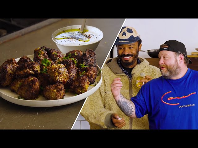 COOKING UP LATIN-ITALIAN FUSION MEATBALLS WITH SALEHE BEMBURY | THE IN STUDIO SHOW