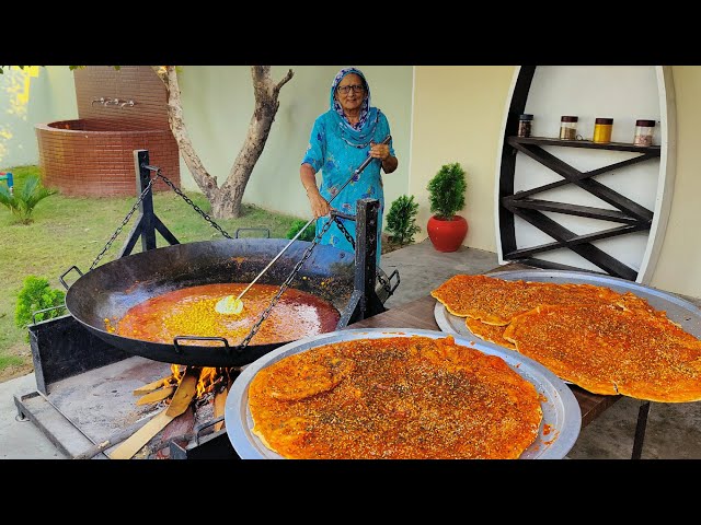 OLD RECIPES | EP 01: Lahori Katlama | Veg Village Food